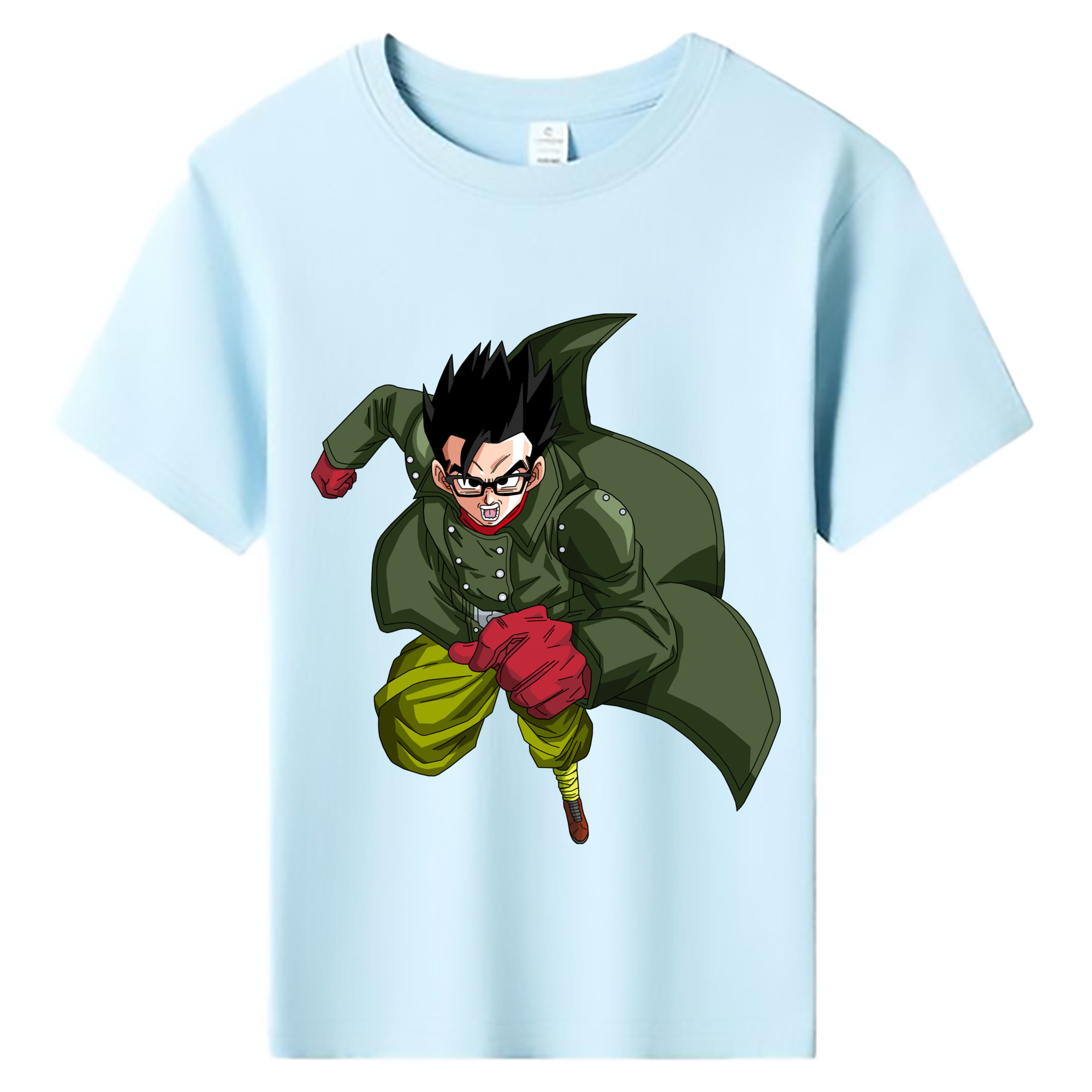 （画像用） ドラゴンボール 孫 悟飯（そんごはん）DRAGON BALL Son Gohan 綿100％キッズTシャツ（フロントプリント）